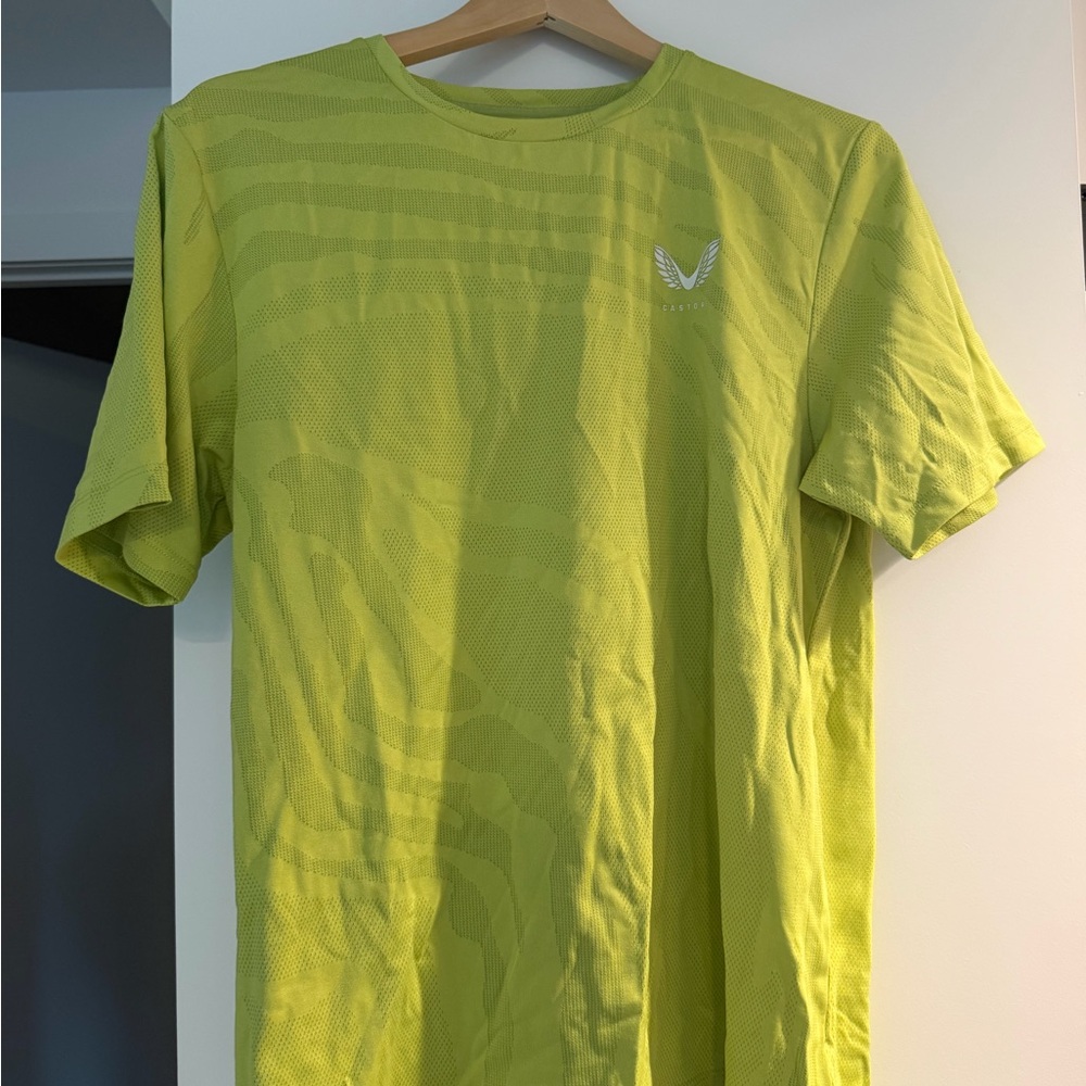 Men's Lime Green Short Sleeve Tee